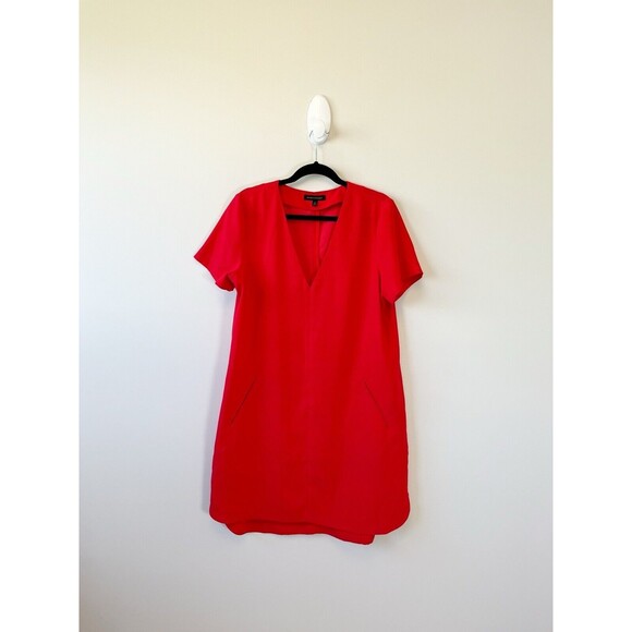 Banana Republic Red Dress high low - Picture 3 of 9